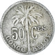 Monnaie, Congo Belge, 50 Centimes, 1925 - 1910-1934: Alberto I