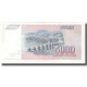 Billet, Yougoslavie, 5000 Dinara, 1991, KM:111, SUP - Yugoslavia