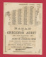 Uruguay, Montevideo, Chromo Calendrier Grand Format Lith. Bognard BOG3-60, Auberge, Taverne, Personnages - Autres & Non Classés