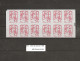 Variété Carnet Adhésifs De 2013  Neuf** Y&T N° C 851 C1a Carré Noir N° 099 Découpe En Biais - Postzegelboekjes