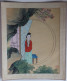 AQUARELLE DE CHINE  +- 1950   OP ZIJDE - SIGNEE  33 X 28 CM  - - VOIR 4 SCANS - Wasserfarben