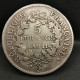 5 FRANCS ARGENT UNION ET FORCE AN 11 Q PERPIGNAN 360106 EX. FRANCE /37mm 24.4g - 1792-1804 Eerste Franse Republiek