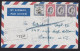 Grenada: Registered Airmail Cover To UK, 1958, 4 Stamps, Queen Elizabeth, Ship (minor Damage) - Grenade (...-1974)