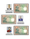 BANGLADESH P52 2 TAKA 2011-2022  X  7 SIGNATURES VARIETIES ORIGINAL BANKNOTES IN LARGE FOLDER OF THE BANK      UNC. - Bangladesh