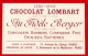 Chromo Chocolat Lombart. Série Mots Historiques. "Après Moi, Le Déluge". Louis XV à Mme De Pompadour, 1745. - Lombart