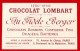 Chromo Chocolat Lombart. Série Mots Historiques. "Là Où Mon Cheval A Passé, L'herbe Ne Repousse Plus". Attila, 515. - Lombart