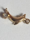 Delcampe - Petit Pendentif Dauphin Avec Brillant Longueur 1 Cm - Pendants