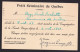 Canada: Stationery Postcard, 1957, Queen, Cancel Quebec, Private Imprint Seminaire, Congregation (minor Discolouring) - Briefe U. Dokumente