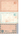 3 Early Unused Postal Stationery Cards Japan Nippon - Postales