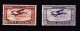 Egypt 1926/29 Air Post Sc C1-2 Cv $42.50  MH 15957 - Ongebruikt