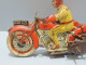 Delcampe - -JOUET ANCIEN JML MOTO SIDE CAR TOLE MECANIQUE 16,2 Cm Sorti De Grenier VITRINE    E - Giocattoli Antichi