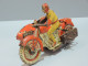 Delcampe - -JOUET ANCIEN JML MOTO SIDE CAR TOLE MECANIQUE 16,2 Cm Sorti De Grenier VITRINE    E - Giocattoli Antichi