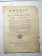 Arrêt Contradictoire De La Cour Des Aides De Paris, Daté Du 4 Septembre 1739. Condamne Antoine Courtois Voiturier - Decrees & Laws