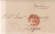 Año 1845 Prefilatelia Carta A Zafra Marcas Sevilla Andalucia - ...-1850 Prephilately