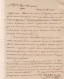 Año 1845 Prefilatelia Carta A Zafra Marcas Sevilla Andalucia - ...-1850 Vorphilatelie