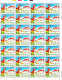 2006-Tunisie / Y&T 1575-1576 -Coupe Du Monde Football, Allemagne 2006 -série Complète - 2 Planches  56v -MNH****** - Briefmarken