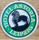 Germany Leipzig Astoria Hotel Label Etiquette Valise - Hotel Labels