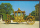 Austria PPC Kunsthistorisches Museum, Wien Wagenburg In Schönbrunn Imperial-Coach Carosse Impérial (2 Scans) - Palacio De Schönbrunn