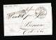 1831 (30 JUN) NUEVA YORK A Beaune (Francia) Marca “PAYS D’OUTREMER” Y Fechador De “LE HAVRE”, Ambas En Negro. Porteo Mns - …-1845 Vorphilatelie
