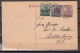 DANZIG 1920,Postkarte.15 Pf. Germania + Mi 21+M17 Gestempelt ZOPPOT 23.12.20.(D3765) - Postal  Stationery