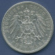 Baden 5 Mark Kursmünze 1904 G, Großherzog Friedrich, J 33 Ss (m6508) - 2, 3 & 5 Mark Silber