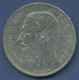 Belgien 5 Francs 1867, F Mit Punkt, Leopold II., KM 24 Fast Ss (m6412) - 5 Frank