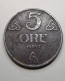 1942 NORWAY 5 ORE - Excellent Collectible Coin 159  (!) - Norvège