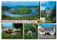 73176375 Kroev Mosel Panorama Moseltal Moselschleife Dreigiebelhaus Fachwerkhaus - Kroev