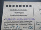 Bizone Bauten Nr.74eg Verwendung Als Expreßgut Deutsche Reichsbahn Expreßgutabfertigung Menden Krs. Iserlohn - Lettres & Documents