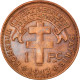 Monnaie, Madagascar, Franc, 1943, Pretoria, TTB, Bronze, KM:2 - Madagaskar