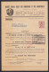 Dépliant Société Royale Belge Des Ingénieurs Et Industriels Affr. PREO PRE053 Pour Charbonnage D'HENSIES-POMMEROEUL Janv - Typografisch 1936-51 (Klein Staatswapen)
