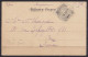 CP S.Miguel-Açôres Sete Cidades Affr. Angra 2 1/2 Càpt ANGRA Do HEROISMO /-6 MAR.1903 Pour PARIS - Angra