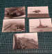 LOT DE 5 RETIRAGES PHOTOS APPONTAGES DECOLLAGES  AVIONS,  SUR PORTE AVION, AERONAVALE, AVIATION (5) - Aviazione