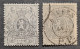 Belgium - Stamp(s) Cob 23A+23Aa (O) - CV 30€ - 2 Scan(s) Réf-1628 - 1866-1867 Petit Lion