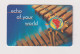 SOUTH AFRICA  -  Echo Of Your World Chip Phonecard - Afrique Du Sud