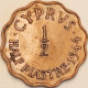 Cyprus - 1/2 Piastre 1944, KM# 22a (#3589) - Chypre