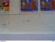 België Belgique 1969 UNICEFplanche 4 Feuillets Vellen 30 X 1492-1495 MNH ** - 1961-1970