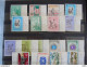 België Belgique 1961-1970 57 Zegels Met Plaatnummer Timbres Avec N° De Planche MNH ** - 1961-1970