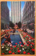 Fountains And Gardens In The Promenade Rockefeller Plaza New York City (c179) - Places