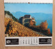 Delcampe - Grand Calendrier 1961 - Publicité Parechoc Le Sentier, Alpa, Bolex, Thorens, Induchoc, Kif Flector - Vues De Suisse - Big : 1961-70