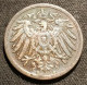 Pas Courant - ALLEMAGNE - GERMANY - 2 PFENNIG 1905 D - Wilhelm II - Type 2 - Grand Aigle - KM 16 - 2 Pfennig