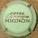 Capsule Champagne Pierre MIGNON Série Estampée Et Stries, Crème & Brun Nr100i - Mignon, Pierre