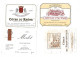 Delcampe - Differentes Etiquettes De Vins - Rode Wijn