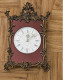 HORLOGE Pendule Murale ELOMATIC Années 1960 DELUXE Type Miroir 35*37 Cm 2.5 Kg - Clocks