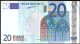 FRANCE * 20 Euros * 26/04/2002 * Etat/Grade TTB/VF * Tirage (U) E001 A4 - 20 Euro