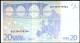 FRANCE * 20 Euros * 26/04/2002 * Etat/Grade TTB+/XF * Tirage (U) E001 D4 - 20 Euro