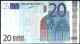 FRANCE * 20 Euros * 26/04/2002 * Etat/Grade TTB/VF * RARE * Tirage (U) E001 F5 - 20 Euro