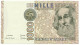 1000 LIRE MARCO POLO LETTERA C 14/03/1984 FDS - Autres & Non Classés