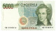 5000 LIRE BANCA D'ITALIA VINCENZO BELLINI LETTERA B 12/01/1988 FDS - Andere & Zonder Classificatie