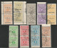 US Occupation Italy Sicily Occ.Anglo-americana Sicilia #1/9 Cpl 9v Set Vertical Pairs Coppie AdF/BdF + EXTRA - Ungebraucht